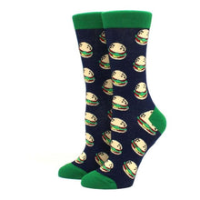 Load image into Gallery viewer, Burgers Crazy Socks - Crazy Sock Thursdays
