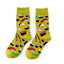 Charger l&#39;image dans la galerie, Sushi Crazy Socks - Crazy Sock Thursdays
