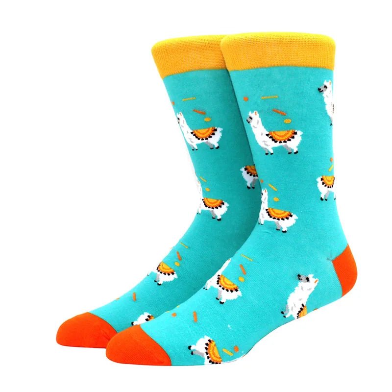 The No Drama Llama Crazy Socks - Crazy Sock Thursdays